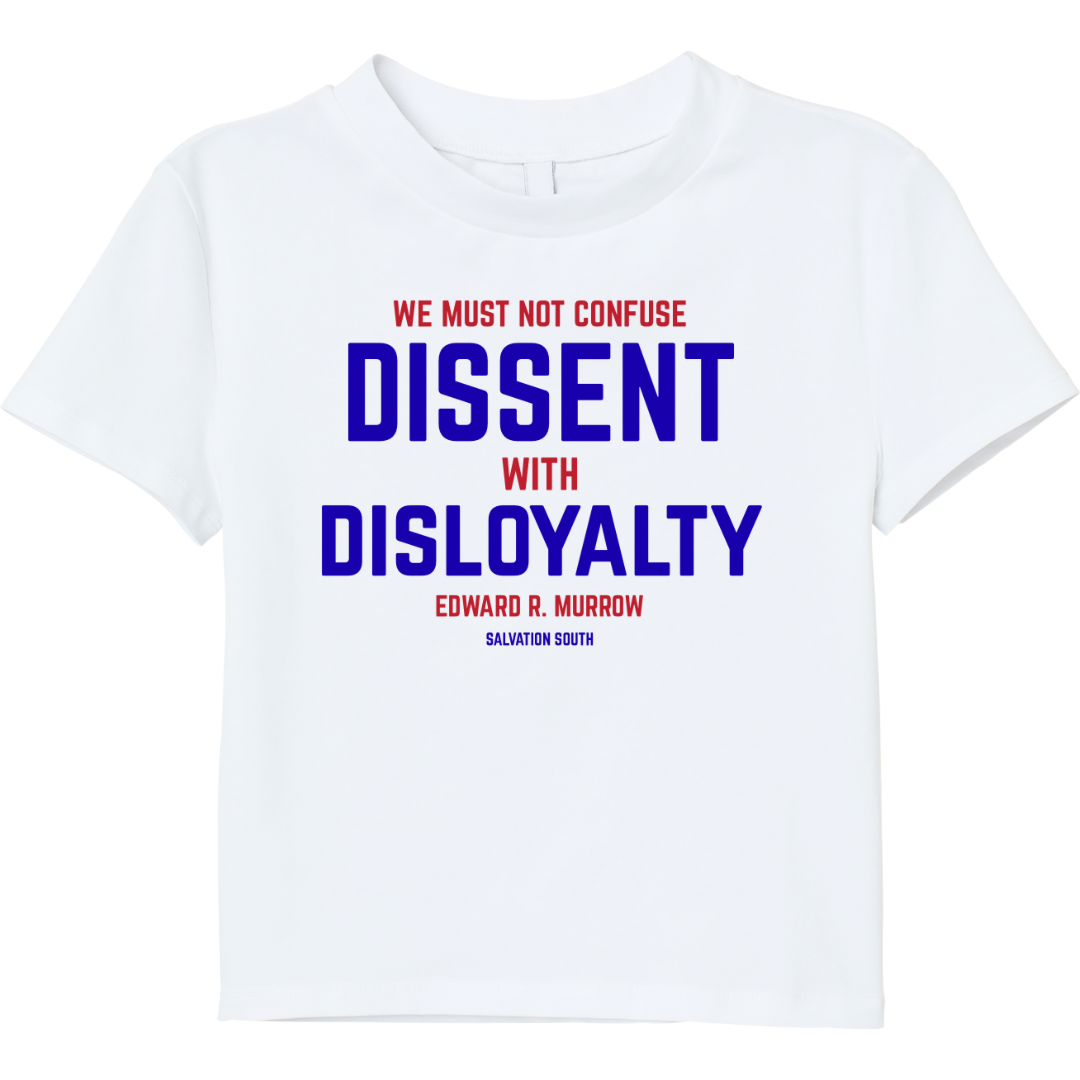 Edward R. Murrow Dissent Shirt Front - Salvation South
