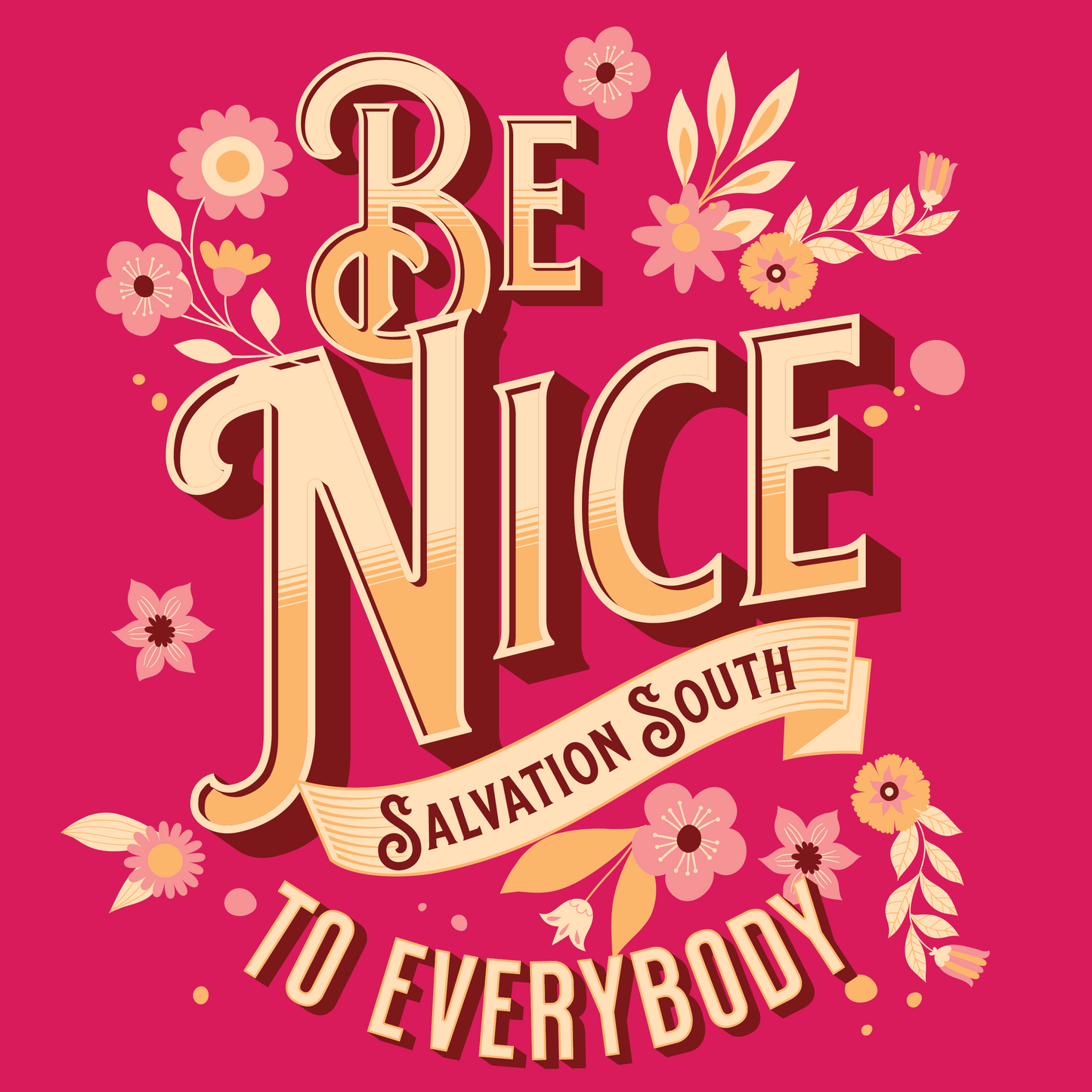 The Be Nice To Everybody Sticker