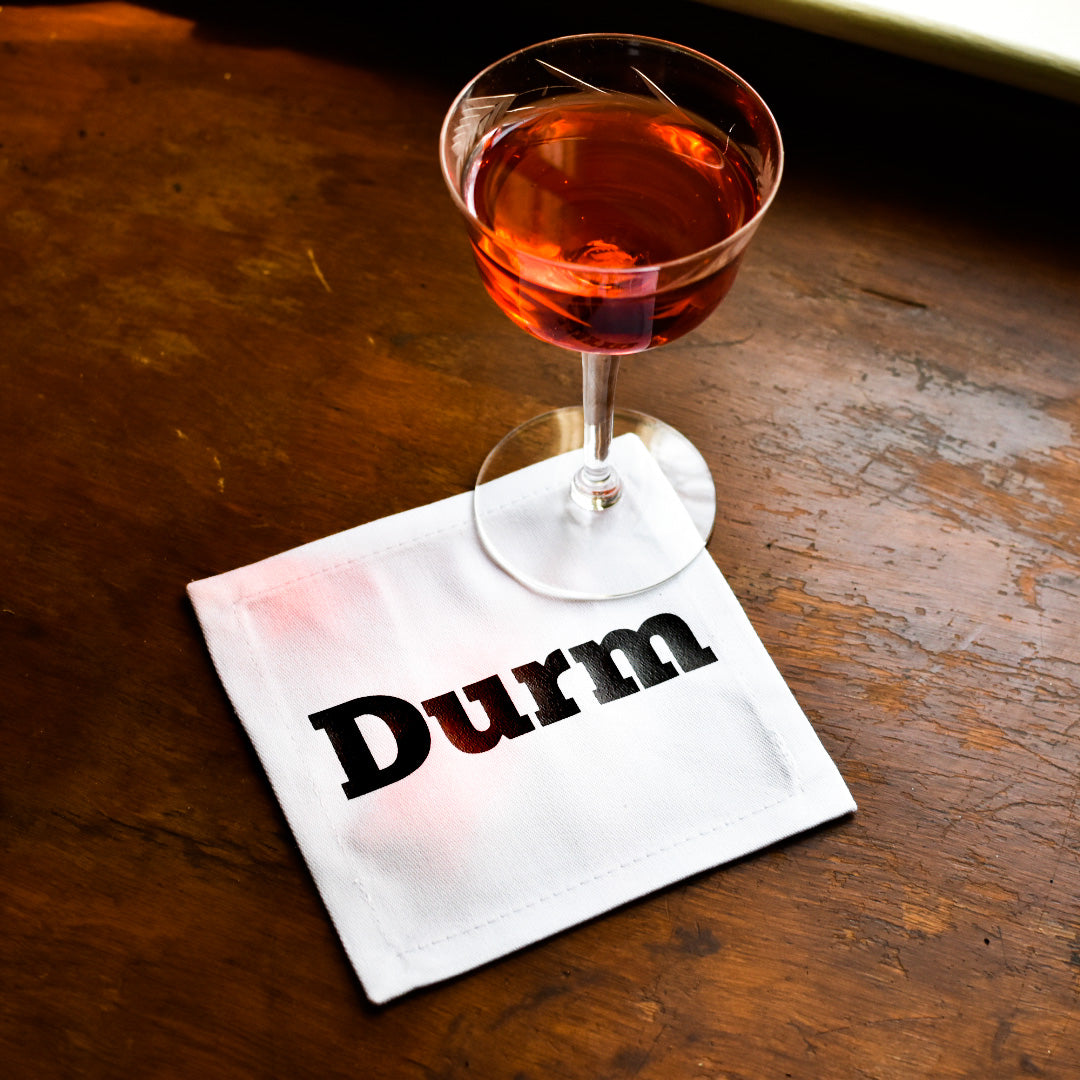 City Collection: The Durm Cocktail Napkin (Durham)