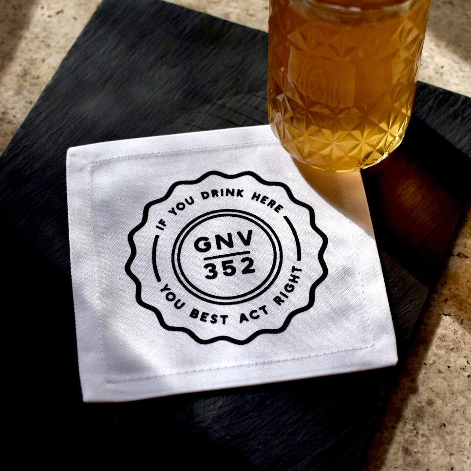 City Collection: The Gainesville Cocktail Napkin