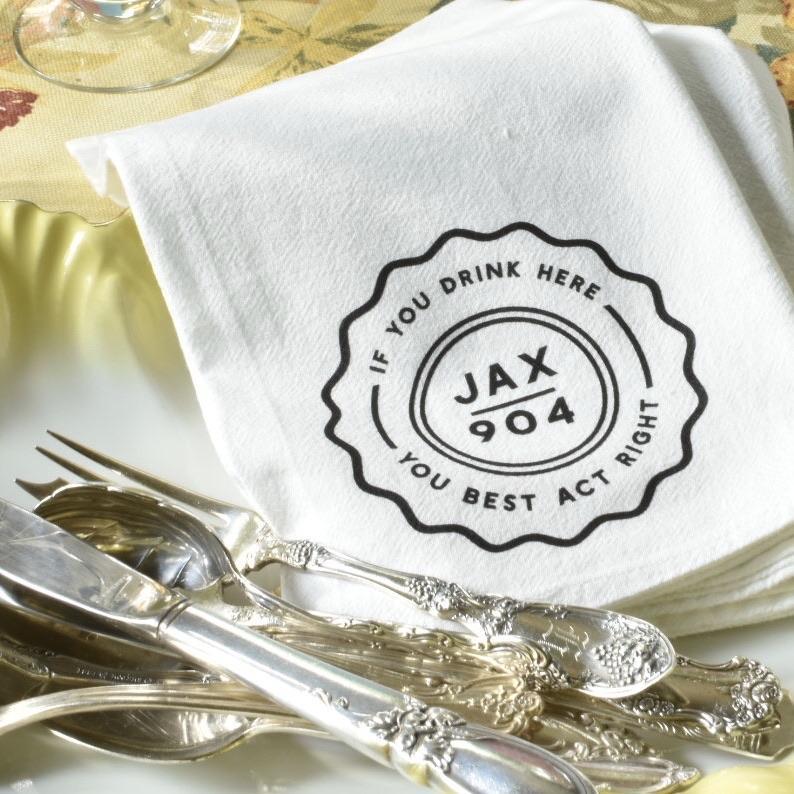City Collection: The Jacksonville Dinner Napkin
