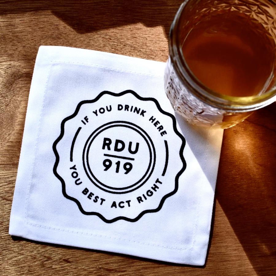 City Collection: The Raleigh-Durham-Chapel Hill Cocktail Napkin