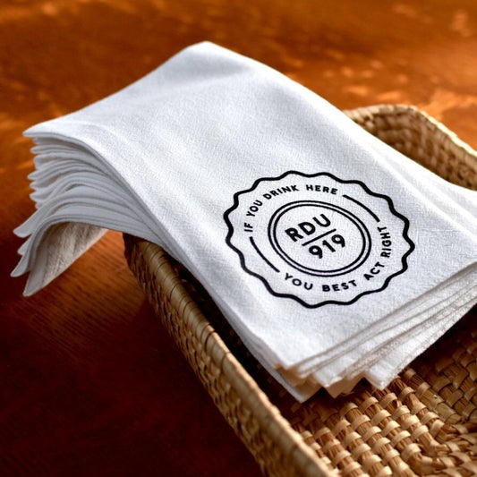 City Collection: The Raleigh-Durham-Chapel Hill Dinner Napkin