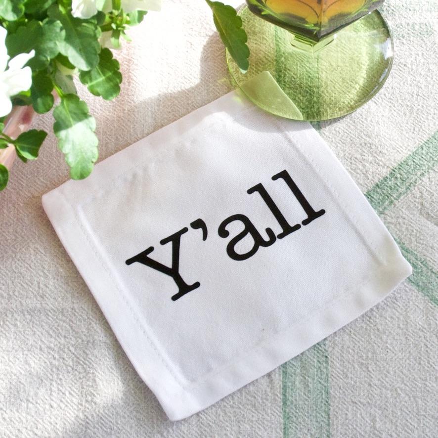 The Y'all Cocktail Napkin